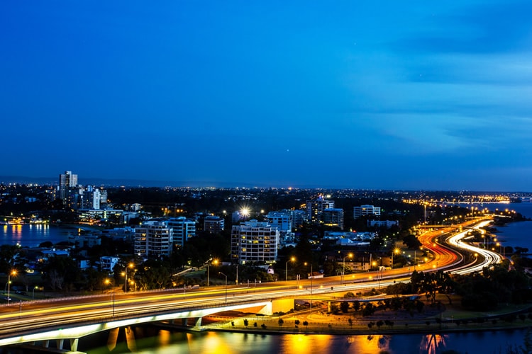 Light Trails by Daniel Lee