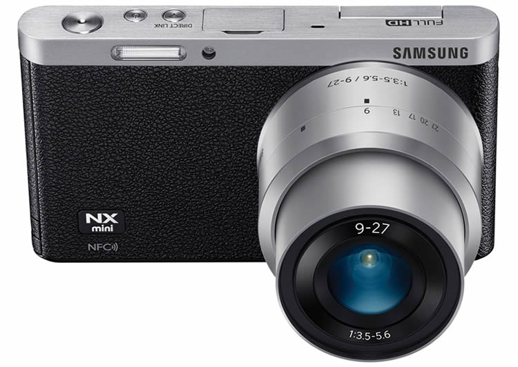 Samsung NX Mini - Top